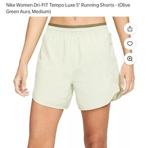 NWT XS Nike Women Dri-FIT Tempo Luxe 5" Running Shorts